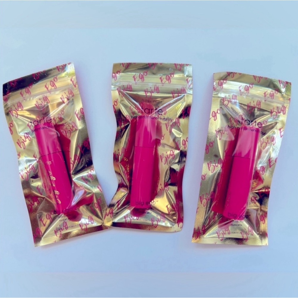 🎀 3 NEW SEALED Mascara - Tarte - Black Mini - factory sealed - vegan 🐇